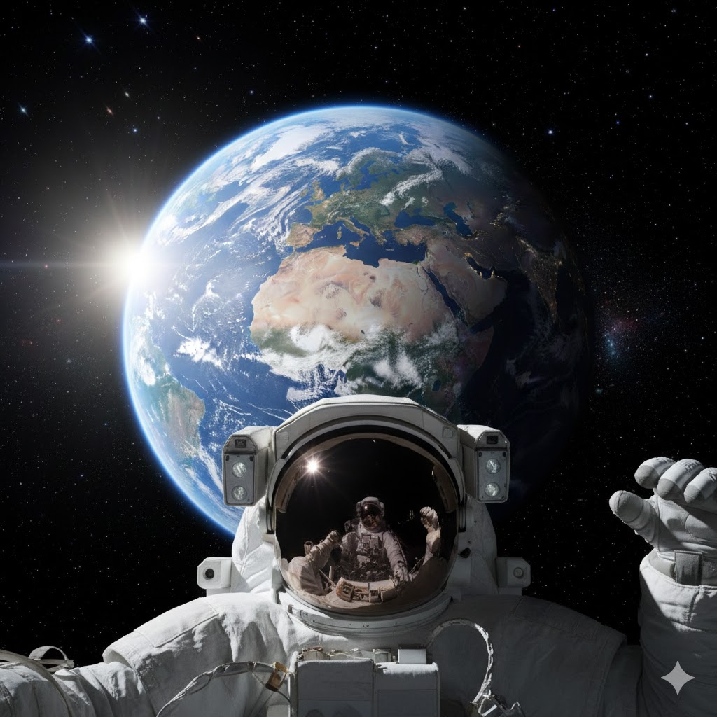 【超越時空的視角：從太空人到命理的「總觀效應」】